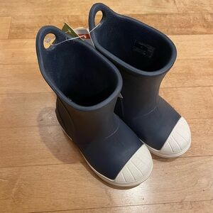 NWT Crocs Navy Blue Rubber Boots